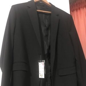 BRAND NEW. Uniqlo. Striped Black Blazer